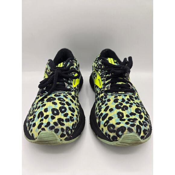 Brooks Adrenaline GTS 21 Athletic Running Shoe Run Wild Leopard Print Women 8.5 - Picture 2 of 8